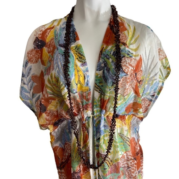 Vintage Handmade Hawaiian KOA Seed Lei Necklace and Matching Earrings Set - Picture 2 of 8